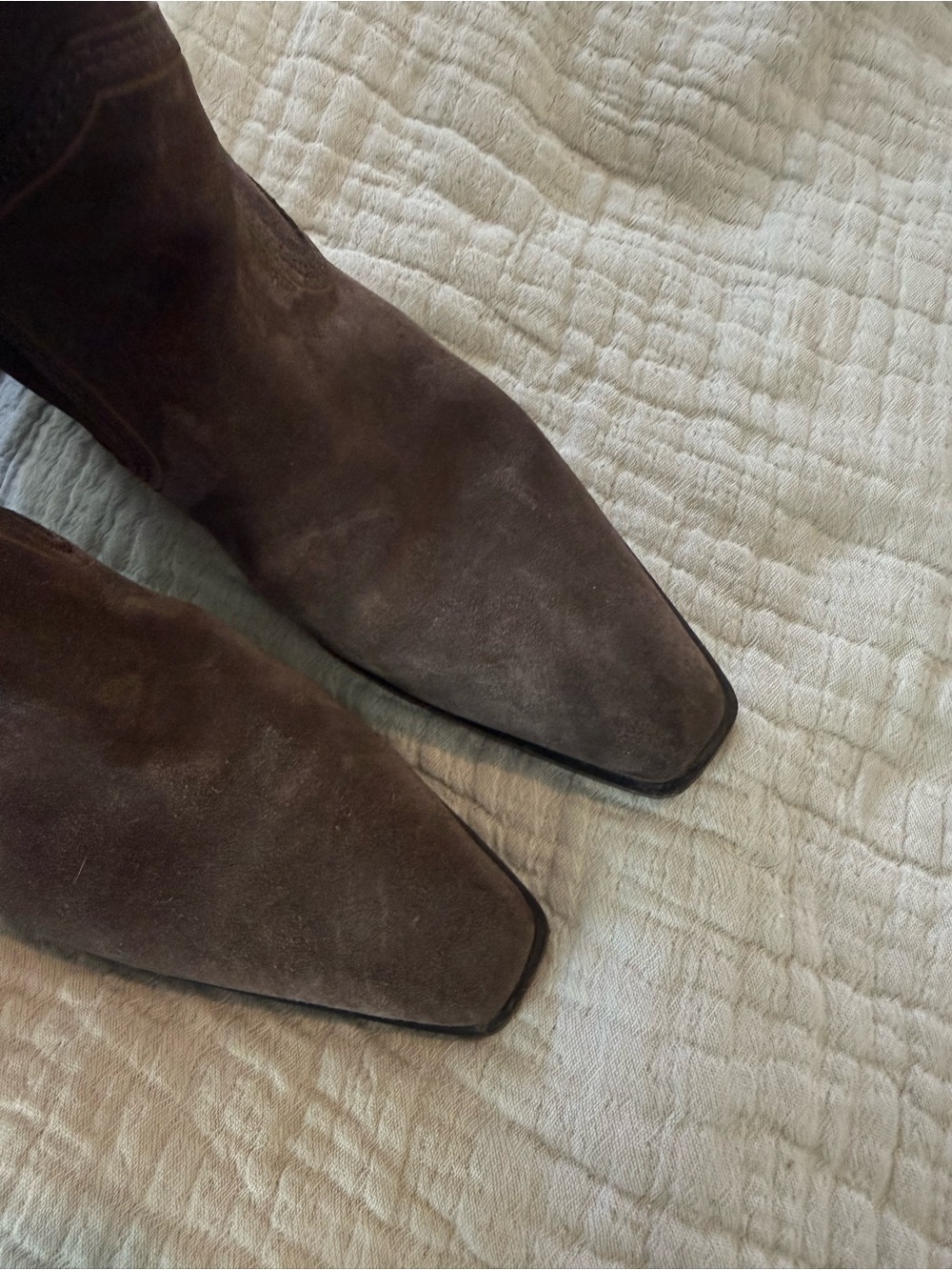 Rag & Bone Classic Women's Suede Western Boot - Brown EUC - Picture 5 of 13